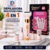Depiladora Eléctrica Recargable 4 en 1 para Mujer